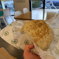 Crunchwrap  at Plant Power Fast Food in Hollywood