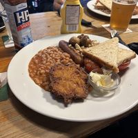 Vegan english breakfast – spot on!  at Gastropub Soho in Tampere