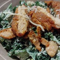 Kale Chik'n Caesar Salad at elephant + vine  in Evanston
