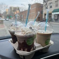 All shakes come with whipped cream and toppings but ordered some without whip...  at elephant + vine  in Evanston