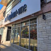 Entrance at elephant + vine  in Evanston