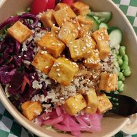 sweet thai bowl at elephant + vine  in Evanston