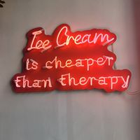 Interior at Eisbrunnen - Vegan Ice Cream in Munich