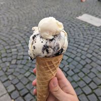 Cookies and cream at Eisbrunnen - Vegan Ice Cream in Munich