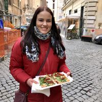   at La Prezzemolina in Rome