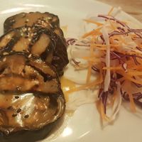 Miso aubergine at Soho in Newcastle Upon Tyne