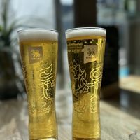 Singha beer  at Soho in Newcastle Upon Tyne