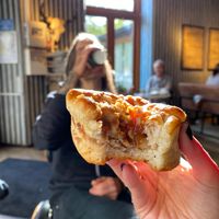 Apple and caramel bun at Espresso House - Triangeln in Malmo