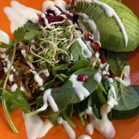 Oaxaca-Bowl mit Planted Chimichurri.  at Enchilada in Hannover