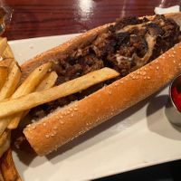 Vegan Cheesesteak  at Good Dog Bar in Philadelphia