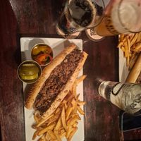 Vegan cheesesteak at Good Dog Bar in Philadelphia