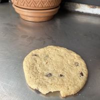 Chocolate cookie  at Mandragora Vegan in Mexico City