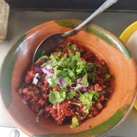 Choriqueso (se sirve con tortillas)   at Mandragora Vegan in Mexico City
