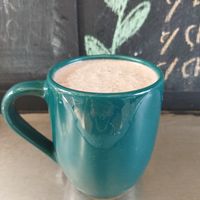 Chocolatito frío 🤎 at Mandragora Vegan in Mexico City