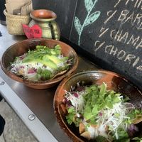 Chilaquiles de Milanesa V&R  at Mandragora Vegan in Mexico City