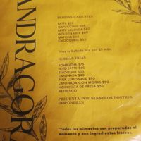 Menú 4/2024 at Mandragora Vegan in Mexico City