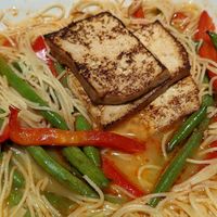 Vegan bulgogi bowl at The Hoppy Gnome in Fort Wayne