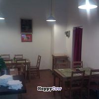 Inside Mannatural in Budapest, Hungary. at The Restaurant of Life in Budapest