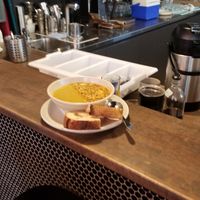 Someone else's soup at Exchange in Adelaide