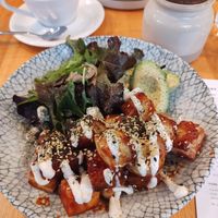 Vegan Pork Poke Bowl at Exchange in Adelaide