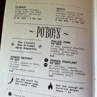 Menu  at NOLA Craft Beer & Whiskey in Adelaide