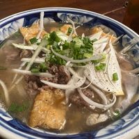 Impossible pho - has alliums   at  Co Chung Vietnamese - Plaza Singapura in Central Singapore