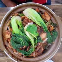 Tofu sizzling clay pot at Sunflower in Austin