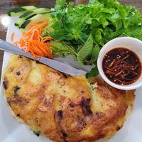 Vegan crepe at Sunflower in Austin