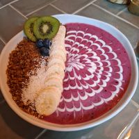 Acaï bowl at The Juice Car in Den Burg