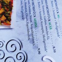 vegan breakfast at Cafe im Palais Wellenstein in St Polten