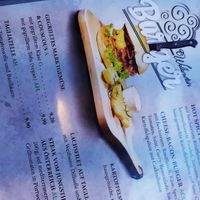 vegan options (there are also vegan open sandwiches) at Cafe im Palais Wellenstein in St Polten