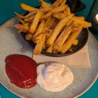 Rosemary fries at Cafe Lozzi in Munich