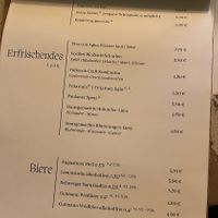 Softs and beer   at Cafe Lozzi in Munich