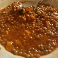 Casuela de lentejas a la sevillana (vg) #Veganuary at Gussto Tapas Bar in Durham