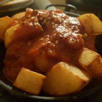 Patatas bravas (vg) #Veganuary at Gussto Tapas Bar in Durham