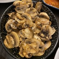 Champinones Al ajillo  at Gussto Tapas Bar in Durham