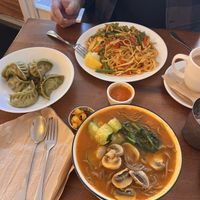 All vegan  at Momo Valley in Beacon