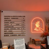 Hot brew  at Bloom & Brew in Ormskirk