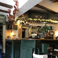 Inside  at Brambles Bistro in Robin Hoods Bay