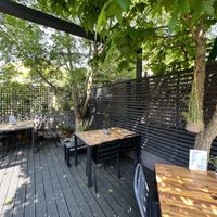 Garden  at E3 Vegan in East London