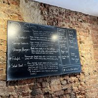 Menu on 27.05.23  at E3 Vegan in East London