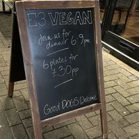   at E3 Vegan in East London