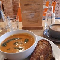 E3 Vegan. Roman Road. London at E3 Vegan in East London