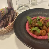 Hummus- next level!  at La Maria in Cuenca