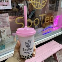 CAN’T GET YA OUTTA MY HEAD TARO COCONUT MILK  at SooTea in Amsterdam