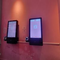 Self check out at SooTea in Amsterdam