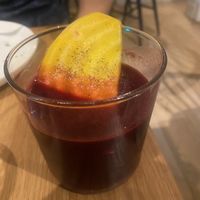 Beet cocktail  at Wildseed  in Palo Alto