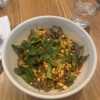 Heirloom buckwheat noodles  at Wildseed  in Palo Alto