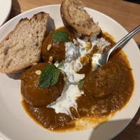 Lamb meatballs (‽)  at Wildseed  in Palo Alto