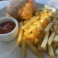 Kids impossible burger  at Wildseed  in Palo Alto